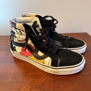 Vans x Disney Limited Edition Sk8-Hi “Mickey and Friends” – Women’s Size 7